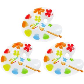 Palette Art Party Balloons/Paint Printed Party Decor/Back to School Balloons/Multicolor Artist Balloons/Painting Paintbrush Birthday Party/Art Painting Themed/Graffiti Party/Art Classroom Paint Class
