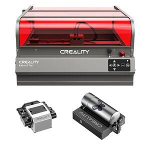 CREALITY FALCON 2 PRO 22W Machine & Rotary Kit for Comhylindrical Comforts Engriving