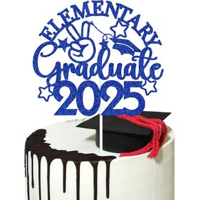 الكعكة العليا في المدرسة الابتدائية ، من الدرجة الخامسة/المحطة التالية ، مدرسة المتوسطة ، فئة 2025 ديكور حفل التخرج من المدارس الابتدائية