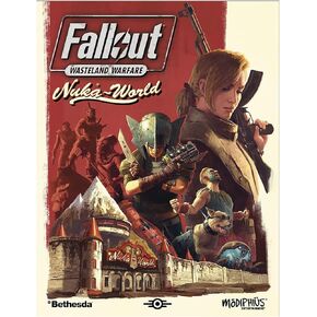 Modiphius Entertainment: Fallout: Wasteland Warfare - Nuka World Rules - RPG التوسع ، كتيب وبطاقات جديدة ، نظام حملات ، لعب الأدوار