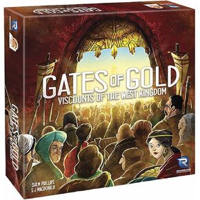 Renegade Game Studios Viscounts of the West Kingdom: Gates of Gold التوسع - لعبة الإستراتيجية اللوحة ، تتراوح أعمارهم بين 14+