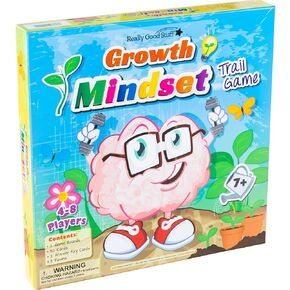 Really Good Stuff Growth Mindset Trail Game, Mindful Activities & Excercises to Grow Emotional Strength, Promote Growth Mindset, Focus, & Well Being