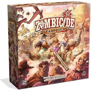 توسع التروس والبنادق Zombicide - أدخل عصر البخار لإبادة أوندد! لعبة الإستراتيجية التعاونية مع المنمنمات على الطاولة ، تتراوح أعمارهم بين 14+ ، 1-6 لاعبين ، 45-60 دقيقة ، صنعها CMON