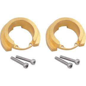 2PCS BRASS RC موازنة التوازن بين وزن الجسر جانب الموازنة التوافق مع TRAXXAS TRX-4 1/10 RC CARAWLER CAROSISIONS