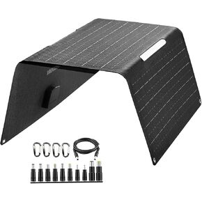 Upgrade! Portable Foldable Solar Panel with 5v USB Auto-Restart Output for iPhone, Power Bank, Emergency Charging, Waterproof 12w Small Solar Charger for Outdoor Camping, Hiking, Fishing, Backpacking