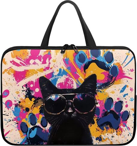 Galaxy Axolotl Laptop Sleeve Laptop Case with Handle for Teen Girls Protective Computer Bag Water Resistant 17 Inch Laptop Carrying Case Gift for Men Women for School Business in Saudi Arabia