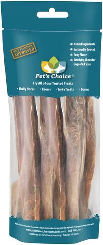 Pet's Choice Premium Bully Sticks, 12", 12pk, Brown (CW12-PZ12) in Saudi Arabia