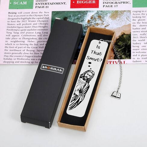 Is That Smutt Jesus Bookmark - Smutty Book Lovers Gifts, Marks for Reading Men, Bookish Items, Booktok Accessories, Reading Lovers Accessories, Jesus Merch, Christmas Bookmark for Readers in Saudi Arabia