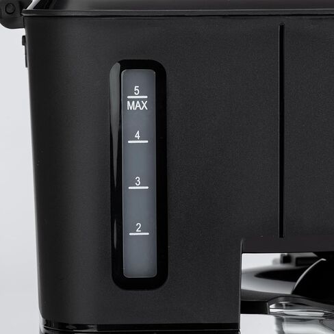 Amazon Basics 5-Cup Coffee Maker with Reusable Filter, Coffee Pot, Coffee Machine, Black and Stainless Steel in Saudi Arabia
