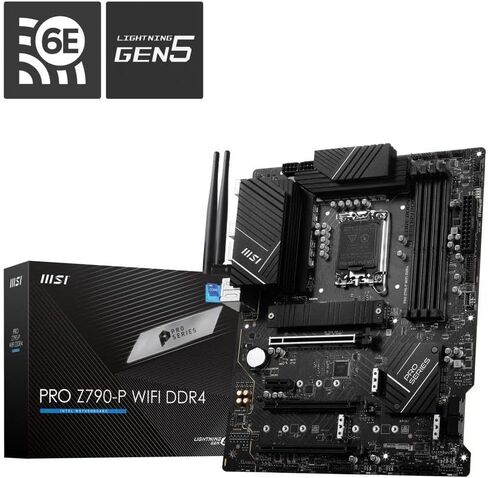 مجموعة اللوحة الأم لوحدة المعالجة المركزية INLAND Micro Center - Intel Core i9-12900K 16 نواة تصل إلى 5.2 جيجا هرتز غير مقفلة LGA 1700 معالج سطح المكتب مع رسومات مدمجة بالإضافة إلى اللوحة الأم MSI PRO Z790-P WiFi DDR4 in Kuwait