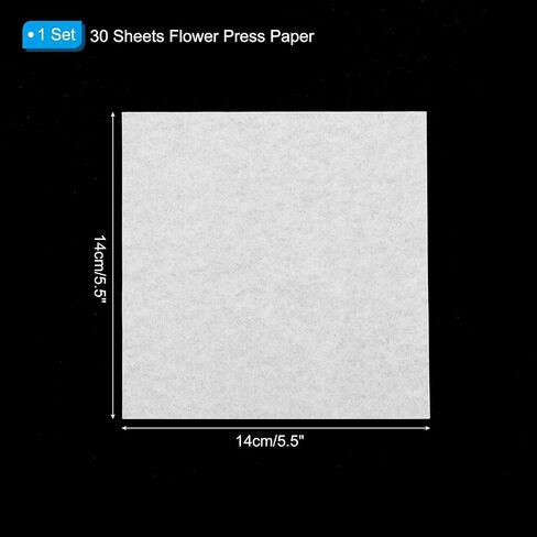 PATIKIL 6"x6" Flower Press Paper, 10 Sheet Reusable Blotting Paper for DIY Art Handicraft Scrapbook in Saudi Arabia