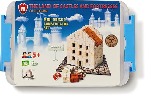 Toy Eagle Nest Castle Educational Gift Construction Set, Real Plaster Bricks, Gypsum Reusable Building Kit, 870 Piece in Saudi Arabia