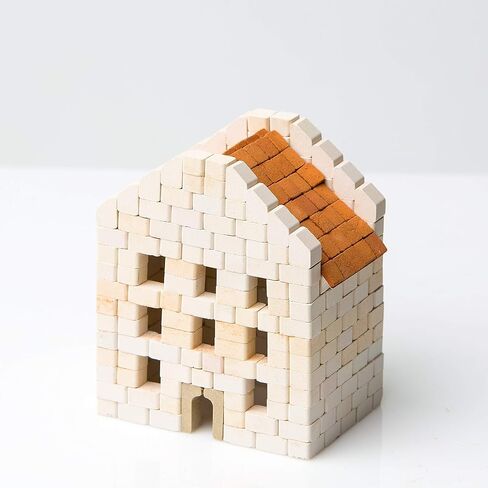 Toy Eagle Nest Castle Educational Gift Construction Set, Real Plaster Bricks, Gypsum Reusable Building Kit, 870 Piece in Saudi Arabia
