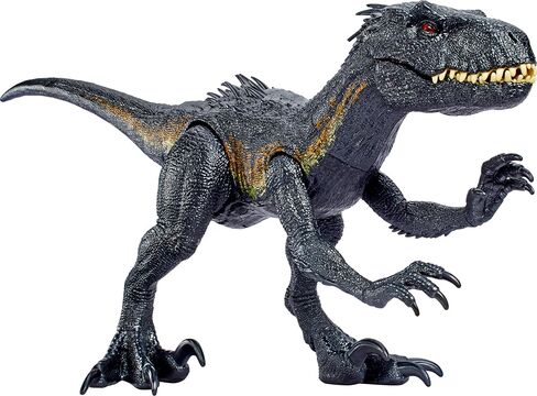 Mattel Jurassic World: Fallen Kingdom Dinosaur Action Figure, Large Indoraptor Dino Toy with Eating Feature, 3 Feet in Saudi Arabia