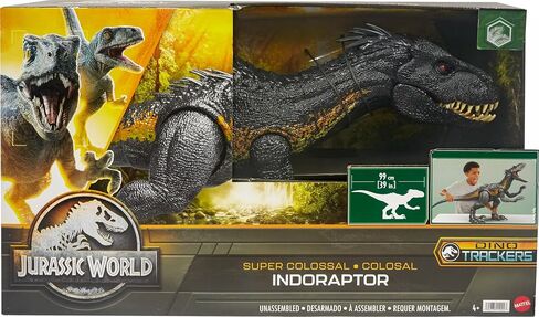 Mattel Jurassic World: Fallen Kingdom Dinosaur Action Figure, Large Indoraptor Dino Toy with Eating Feature, 3 Feet in Saudi Arabia