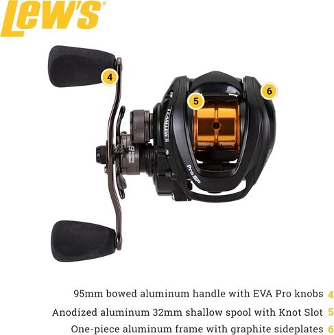 Lew's Pro S&P Speed Spool SLP 8.3:1 Baitcast Reel Left H in Kuwait