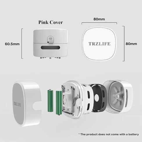TRZLIFE Desk Vacuum Cleaner, Upgraded Mini Table Vacuum Improved Details Higher Suction More Durable Rechargeable Mini Vac Sucks up Tiny Items Crumbs Flakes for Desktop Drawer Countertop in Saudi Arabia