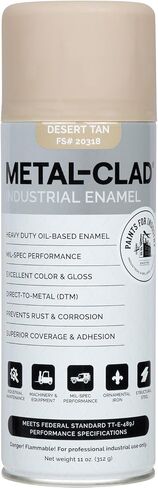 Paints For Industry Industrial Enamel, Aerosol Spray Paint - Steel Metal Iron Machinery - Case of 12 (Semi-Gloss Black) 8-S-1722CS in Saudi Arabia