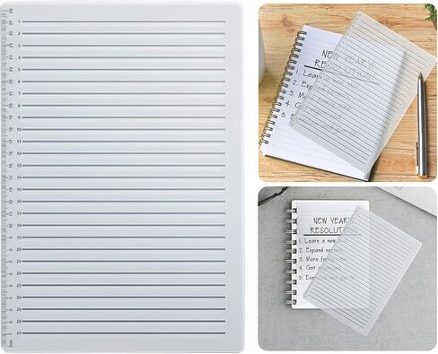 Line Drawing Stencil Template 27/30/33 Line for Journaling, College Paper, Handwriting & More in Saudi Arabia