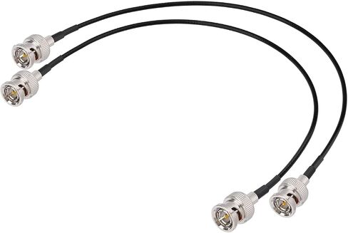 Yuslao SDI Cable 4FT 3G HD SDI Video BNC to BNC Cable 75 Ohm RG179 Coaxial Cable for 4K 1080P 3G HD SDI Camera Monitor Video Recorder SDI to HDMI Converter Splitter Switcher（Straight,2Pcs） in Kuwait