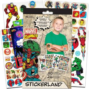 Marvel Comics Avengers Fun مجموعة Avengers ملصقات و Avengers Tattoos & Speciality Popart Sticker Plus Superhero Door Hanger