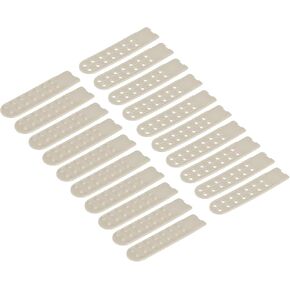 uxcell Snapback Strap Covers, Holes Plastic Adjustable Hat Snap Buckle Replacement for Caps Repairing