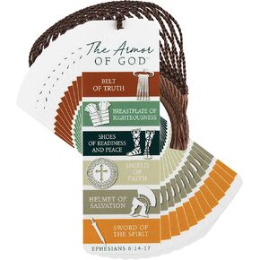 Dicksons Armor of God 6 inch Paper Tursled Bookmark Pack من 12