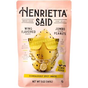 Henrietta Said Wing-Flavored Peanuts - Variety Pack - Truly Good Foods Shelled Snacking Nuts - Bold Flavors - Savory & Spicy - Jumbo Flavored Peanuts - Protein Packed Vegan Snack - 4 (5-oz) Packs in Saudi Arabia