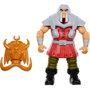Masters of the Universe Origins Action Figure Cartoon Collection Ram Man, 5.5-inch 1980s Motu TV Human Battering Ram, Detailed Design & Accessory
