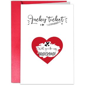 tqdaiker tqdaiker200greetingcard جميل هل ستكون بطاقة فتاة الزهرة لدينا ، بطاقة اقتراح فتاة الزهرة ، بطاقة يوم الزفاف لفتاة الزهرة ، مغلف.