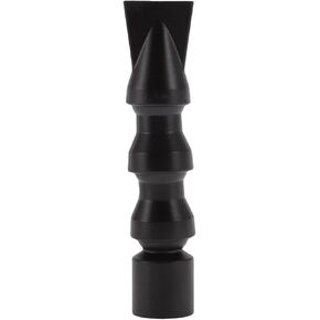 Aquarium Nozzle, Aquarium Pump Duckbill Nozzle, Plastic Fish Tank Duckbill Tube for Aquarium, 0.98" OD Water Inlet, Black