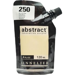 Sennelier Abstract Acrylic Paint Pouch ، 4.05 Fl Oz (Pack of 1) ، Flesh Ocher