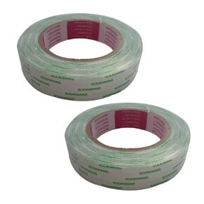 شريط لاصق مزدوج الوجه (SCOR-TAPE) لحرف 25 مم 25 م 2pcs