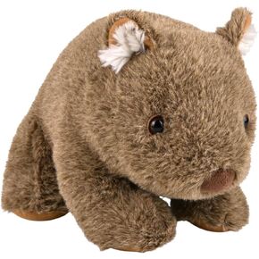 Wally the Wise Wombat المحشو لعبة الحيوانات - ناعمة ، محبوب ، ومحبوب | رفيق أفخم مثالي للأطفال والكبار- 9 بوصات
