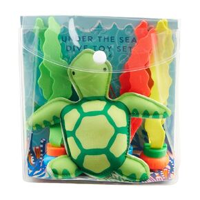 طين فطيرة الأطفال Turtle Turtle Dive Toy. 6 "× 6 1/2"