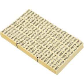 KESYOO 4000pcs Made in China Clear Stickers Waterproof Transparent Self Adhesive Made in China Labels