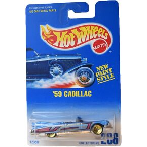 Hot Wheels '59 Cadillac #266 [Gold Wire Wheels], Blue