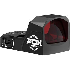 FXA12 PRO Multi-Reticle Micro Red Dot Sight for 507C/RMR Footprint, Shake Awake Pistol Reflex Sight for Full-Sized Handguns, 2MOA Dot & 32MOA Circle Pistol Optics Sight