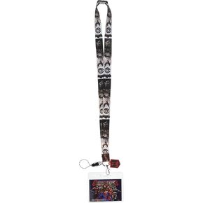 DC Justice League Lanyard with Logo Charm Novelty Accessory Multi-Colored ، 3 "