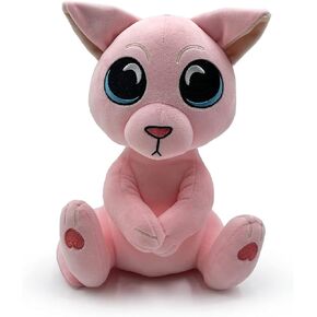 Youtooz Bingus Plush 9 "بوصة ، طعم قابلة للتجميع بدون شعر قطة ، من مجموعة YouTooz Plush