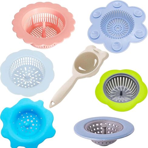 Allazone 37 PCS Acrylic Pouring Art Supplies Kit Acrylic Pouring Strainers Set, 7 PCS Plastic Silicone Paint Pouring Strainers Painting Tools Kits with Paintbrush for DIY Paint in Kuwait