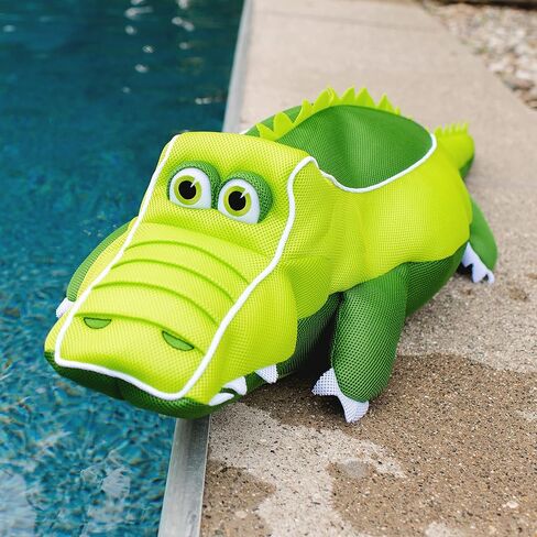 Big Joe Pool Petz Small Crab No Inflation Needed Animal Floating Pool Toy, Crab Shape Mesh, Quick Draining Fabric, Need Dims in Kuwait