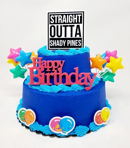 Golden Girls تحت عنوان Cake Topper - Straight Outta Shady Pines (تصميم فريد) in Saudi Arabia