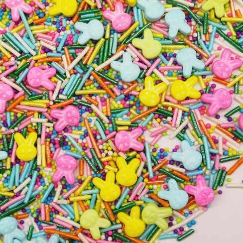 رشات قوس قزح Jimmies ، رشاشات قوس قزح لتزيين الكيك ، مزيج سريع للأكل للخبز ، طبقة الآيس كريم ، الكعك ، ملفات تعريف الارتباط ، الكعك in Saudi Arabia