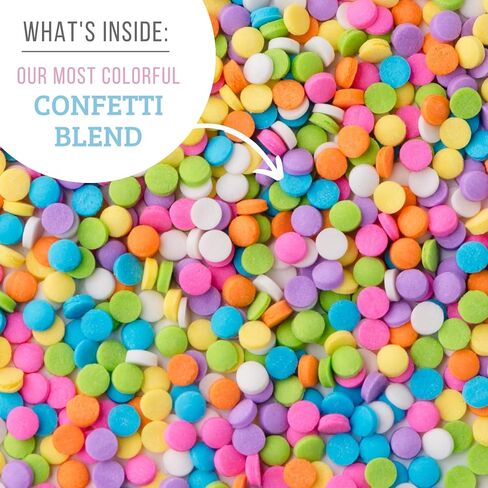 Sweets Indeed, Sprinkles, Bulk, 10 ounce, Edible Sprinkle Mix, Perfect for Cake Decorations, Baking, Ice Cream, Cookies, Cupcake Topper (Candy Eyeballs) in Saudi Arabia