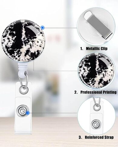 2 حزمة قابلة للسحب شارة شارة لطيف شارة شارة كليب حاملي بطاقة هوية لمكتب طالب عامل المعلم الممرضة (الذئب) in Kuwait
