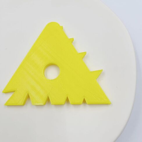Pottery Rib, Rim Shaper, Pottery Tool, PLA+ 3D Print, Shape Guide, Pop Shape Tools (Triangle A) in Saudi Arabia