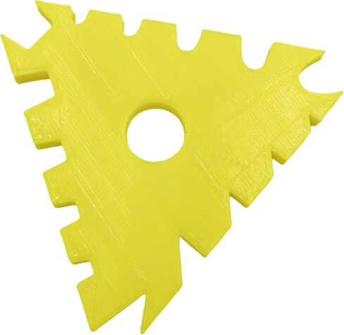 Pottery Rib, Rim Shaper, Pottery Tool, PLA+ 3D Print, Shape Guide, Pop Shape Tools (Triangle A) in Saudi Arabia