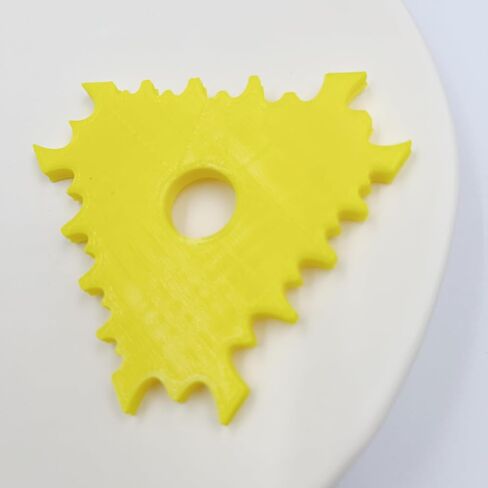 Pottery Rib, Rim Shaper, Pottery Tool, PLA+ 3D Print, Shape Guide, Pop Shape Tools (Triangle A) in Saudi Arabia