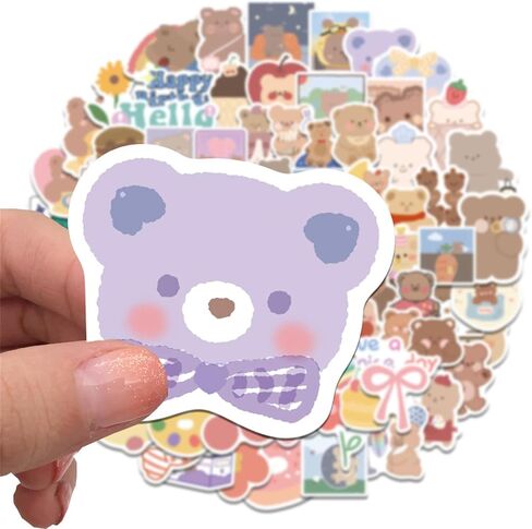 Kawaii Stickers, Anime Stickers, Cute Stickers Pack Kids Waterproof Sticker Aesthetic Vinyl Stickers, Skateboard Stickers for Teens Girls Kids (ins style02) in Saudi Arabia